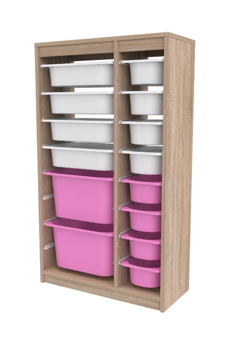 Hanah Home Montana Xs 2D4N8U - Blanco Sonomo y Rosa Hanah Home Montana Xs 2D4N8U - Blanco Sonomo y Rosa